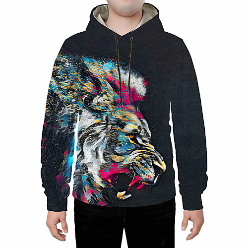 

Men's Basic Hoodie - 3D Rainbow US32 / UK32 / EU40