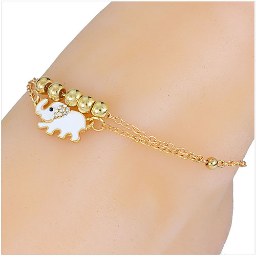 

Leg Chain Elegant Trendy Ethnic Women's Body Jewelry For Wedding Party Date Alloy Wedding Friends Gold 1 Piece