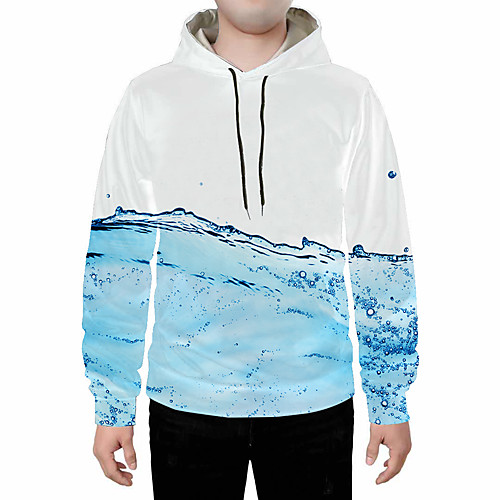 

Men's Basic Hoodie - 3D Rainbow US32 / UK32 / EU40