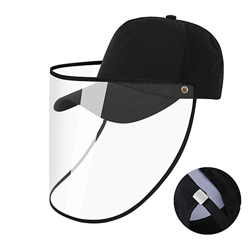 

Hiking Hat Pollution Protection Mask Waterproof Breathable Ultraviolet Resistant Comfortable Solid Color POLY Cotton Blend Spring Summer for Men's Women's Climbing Beach Traveling Black / Brown Rough
