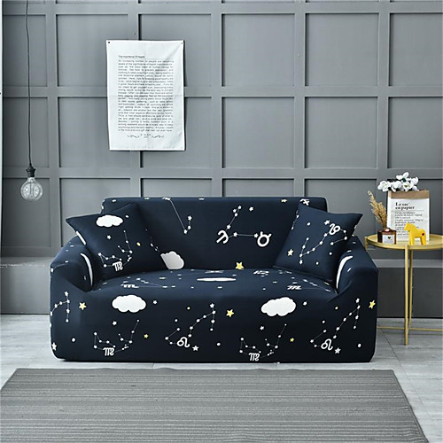 

Constellation Print Dustproof All-powerful Slipcovers Stretch Sofa Cover Super Soft Fabric Couch Cover with One Free Pillow Case