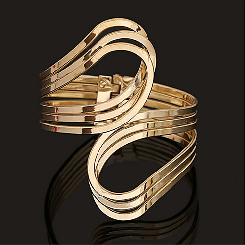 

Cuff Bracelet Classic Fashion Fashion Titanium Steel Bracelet Jewelry Gold For Party Evening Gift