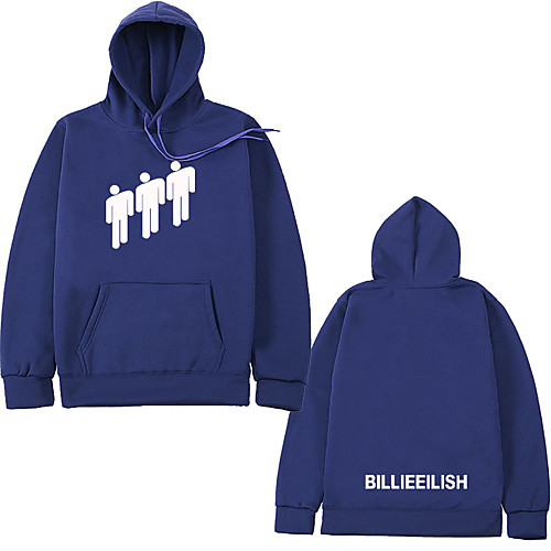 

Inspired by Cosplay Billie Eilish Cosplay Costume Hoodie Pure Cotton Print Hoodie For Men's / Women's