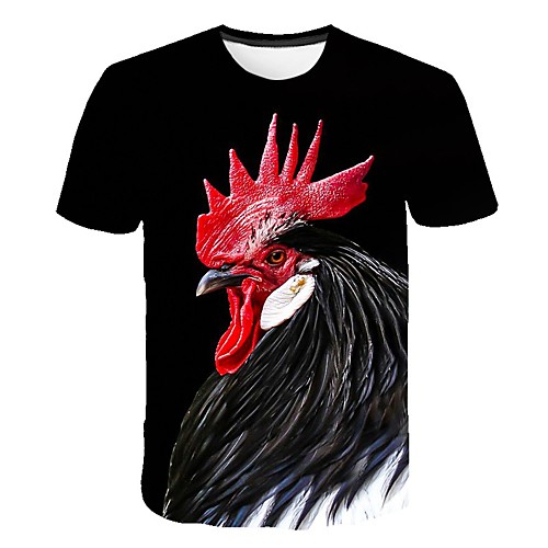 

Men's Daily T-shirt - 3D Print Black