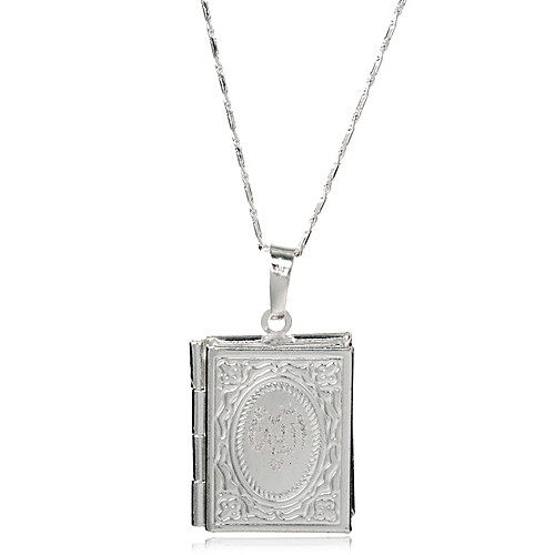 

Women's Pendant Necklace Artistic Chrome Gold Silver 45 cm Necklace Jewelry 1pc For Daily