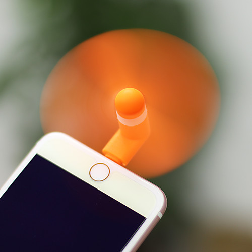 

Portable phone Mini USB fan cooling fan light low noise strong wind fan for Apple Smartphone