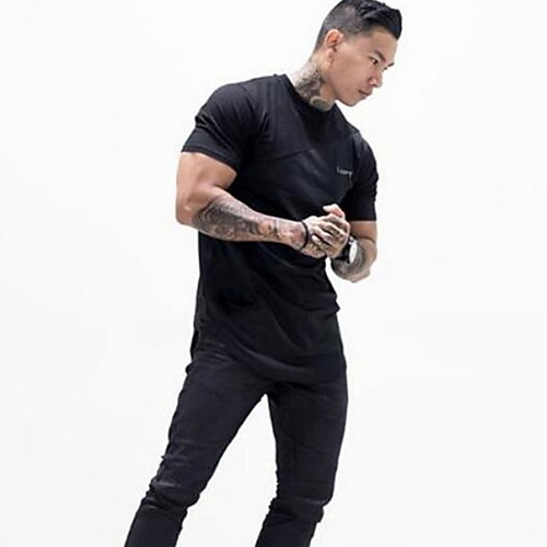

Men's Daily T-shirt - Letter White