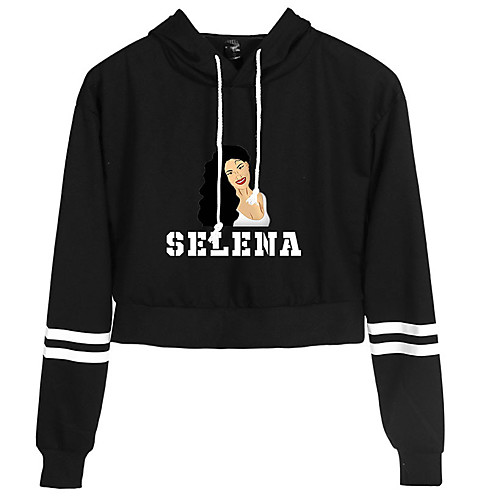 

Inspired by Cosplay Selena quintanilla Cosplay Costume Hoodie Pure Cotton Print Printing Hoodie For Men's / Women's