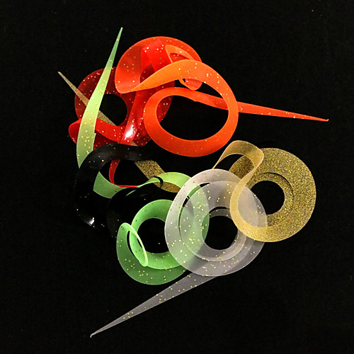 

10 pcs Fishing Lures Soft Bait Sinking Bass Trout Pike Sea Fishing Fly Fishing Spinning Silicone / Jigging Fishing / Freshwater Fishing / Lure Fishing / Trolling & Boat Fishing