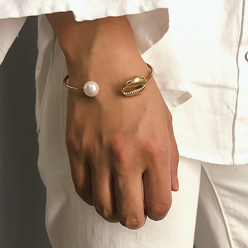 

Women's Bracelet Bangles Classic Wedding Birthday Vintage Theme European Trendy Casual / Sporty Ethnic French Alloy Bracelet Jewelry Gold / Silver For Date Festival