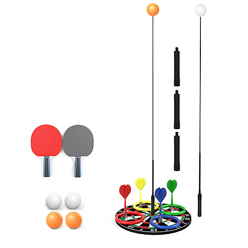 

Table Tennis Trainer Sports ABS Leisure Decompression Sports Fitness Portable Elastic Shaft Stress Relief For Men Women / Kid's