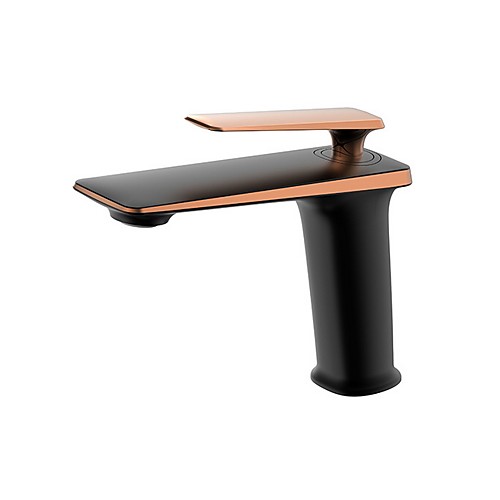 

Bathroom Sink Faucet - Widespread Electroplated Centerset Single Handle One HoleBath Taps