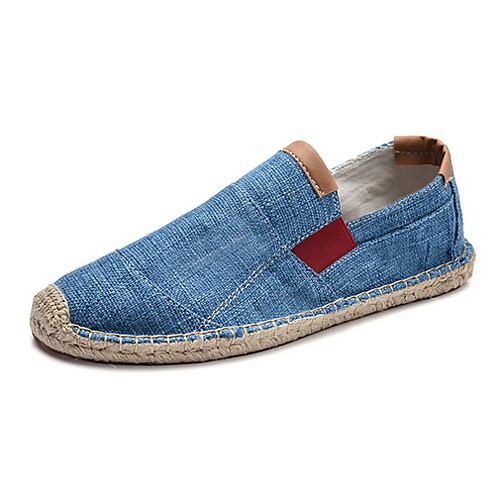 

Men's Mesh Fall & Winter Loafers & Slip-Ons Color Block Red / Khaki / Blue