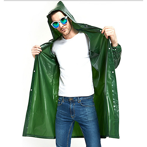 

Protective Clothing Anti Dust And Droplet Men's Hiking Raincoat Outdoor Waterproof Windproof Raincoat Army Green / Blue