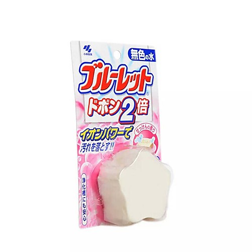 

Automatic Toilet Bowl Cleaner Tablets Rain Clean 4 OZ Long Lasting Made in Japan Fruit Smell Orange