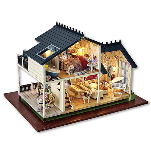 

CUTE ROOM Model Building Kit Wooden Model DIY Furniture House Wooden Unisex Toy Gift