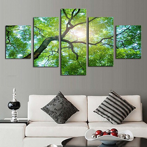 

5 Panels Modern Canvas Prints Painting Home Decor Artwork Pictures DecorPrint Rolled Stretched Modern Art Prints Landscape