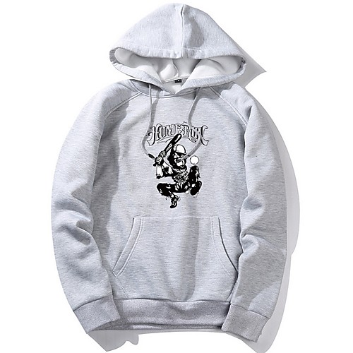

Men's Casual Hoodie - Print Yellow US32 / UK32 / EU40