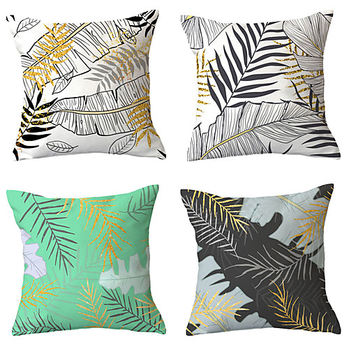 

4 pcs Throw Pillow Simple Classic 4545 cm Cushion Vintage Circle Cover Sofa Home Decor Throw Pillow Case