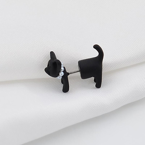 

Women's Earrings Holiday Wedding Birthday Romantic Earrings Jewelry White / Black For Holiday Date Street Birthday Party Festival 1 Piece