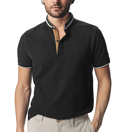 

Men's Daily T-shirt - Color Block Royal Blue