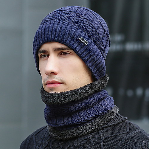 

Men's Basic Polyester Floppy Hat-Solid Colored Fall Black Wine Brown