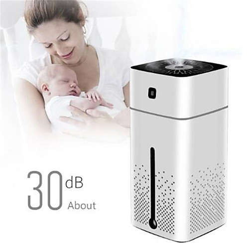 

Household Air Purifier Essential Aromas Oil Diffuser 7 Color LED Night Light Purifier Office Car Room Ultrasonic USB Changing