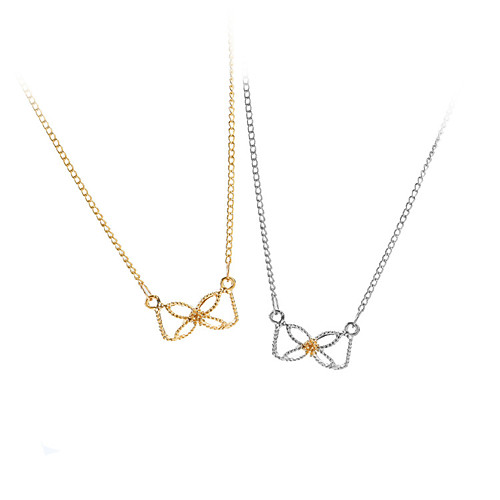 

Women's Pendant Necklace Necklace Friends European Romantic Casual / Sporty Sweet Chrome Gold Silver 45 cm Necklace Jewelry 1pc For Street Festival