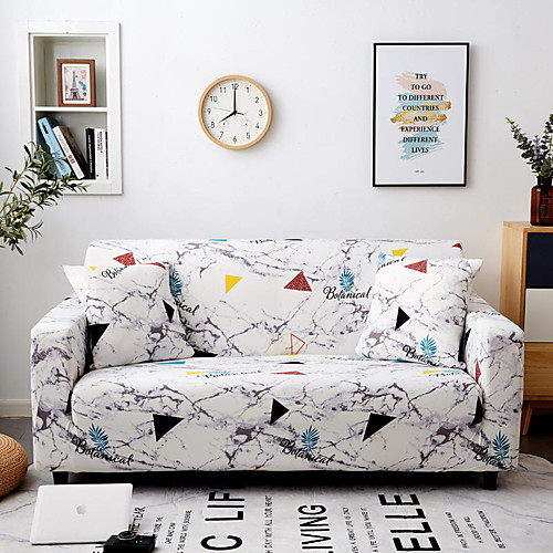 

2020 New Stylish Simplicity Print Sofa Cover Stretch Couch Slipcover Super Soft Fabric Retro Hot Sale Couch Cover (1 free pillowcase)