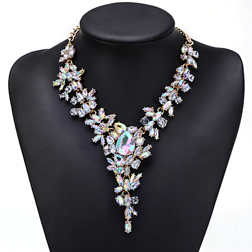 

Women's Necklace Fancy Elegant Boho Fashion Gypsy Chrome Gold White Silver Black 50 cm Necklace Jewelry 1pc For Party Evening Beach Festival