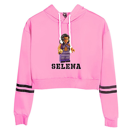 

Inspired by Cosplay Selena quintanilla Cosplay Costume Hoodie Pure Cotton Print Printing Hoodie For Men's / Women's