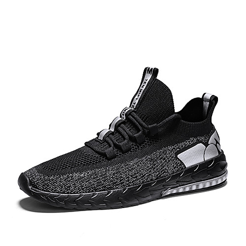 

Men's Mesh Summer / Spring & Summer Sporty / Casual Athletic Shoes Running Shoes Breathable Black / Gold / Black / Silver