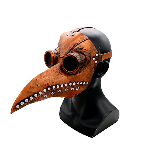 

Plague Doctor Mask Men's Cotton One-Size Brown Black Gray 1pc / pack Adults Sports & Outdoor