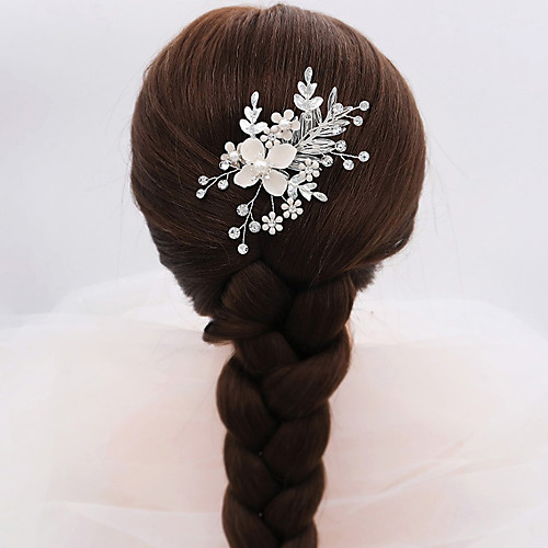 

Vintage Fashion Imitation Pearl / Cubic Zirconia / Alloy Hair Clip / Hair Stick with Rhinestone / Imitation Pearl / Crystals 1pc Wedding / Party / Evening Headpiece