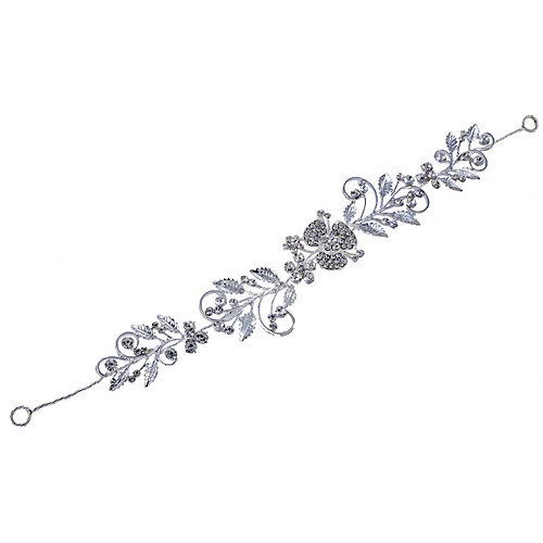 

Alloy Headbands with Crystal / Rhinestone 1 Piece Wedding / Special Occasion Headpiece