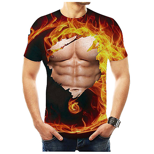 

Men's Daily T-shirt - Flame Black Plague Doctor