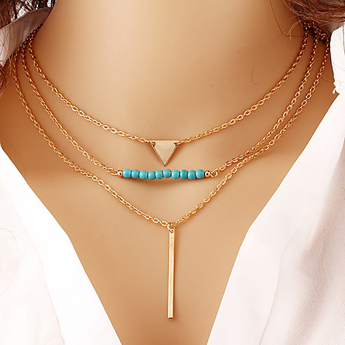 

Women's Pendant Necklace Necklace Friends European Romantic Casual / Sporty Sweet Chrome Gold 30 cm Necklace Jewelry 1pc For Street Festival