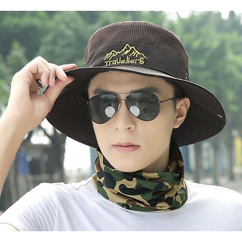 

Mens Quick Dry Neck Cover Sun protection Fishing Bucket Hat
