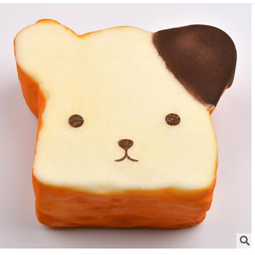 

Squeeze Toy / Sensory Toy Slow Rising Stress Reliever Bread Stress and Anxiety Relief Decompression Toys Kawaii Resin for Child's Adults' All