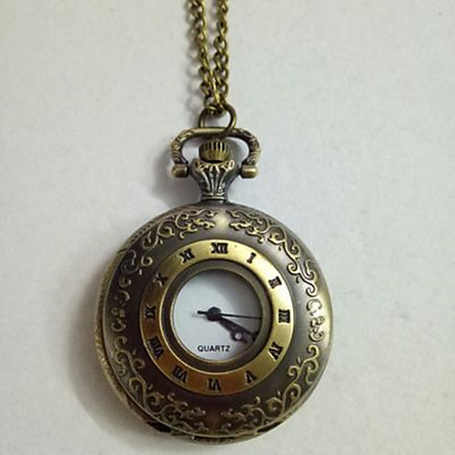 

Unisex Pocket Watch Quartz Vintage Style Titanium Alloy Bronze Creative Casual Watch Analog - Digital Casual - Bronze