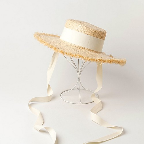 

Straw Straw Hats with Rattan 1 Piece Casual / Outdoor Headpiece