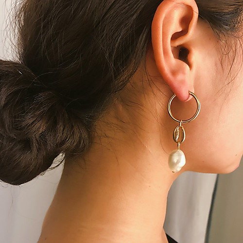 

Women's Earrings Holiday Wedding Birthday Romantic Earrings Jewelry Gold / Silver For Date Street Festival 1 Pair