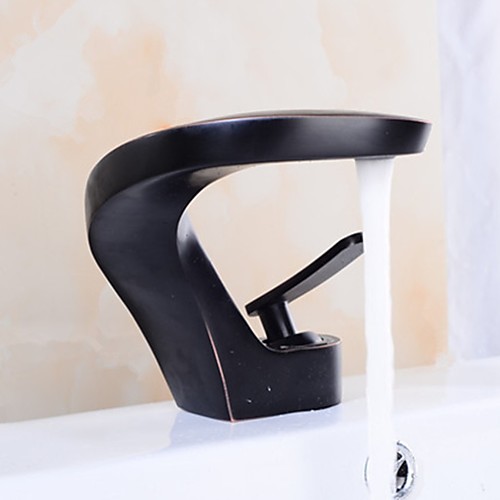 

Bathroom Sink Faucet - Widespread Electroplated Free Standing Single Handle One HoleBath Taps