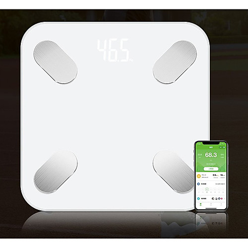 

Smart Body Fat Scale Body Composition Analyzer, Bathroom Digital Weight Scale with Smartphone App