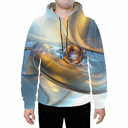 

Men's Basic Hoodie - 3D Rainbow US32 / UK32 / EU40