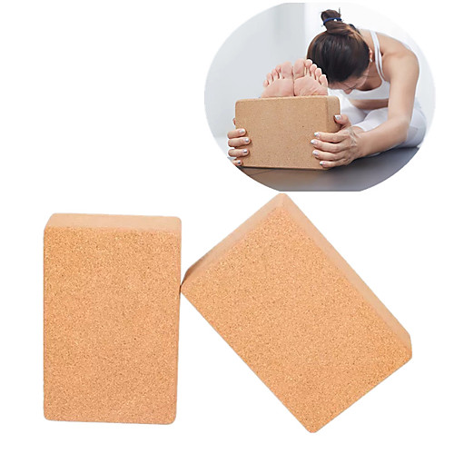 

Yoga Block Sports Fiber Yoga Pilates Exercise & Fitness Durable Support For Men Women