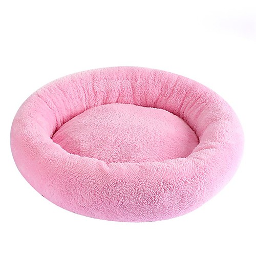 

Dog Rabbits Cat Bed Beds Pet Mats & Pads Plush Fabric Plush Blue Pink Beige