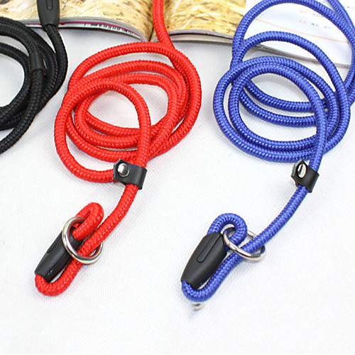 

Dog Cat Collar Leash Retractable Lolita 210D Nylon Black Red Blue