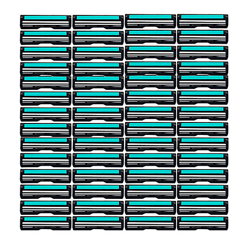 

48pcs Traditional Razor Set Standard Beard Shaver Replacement Trimmer Blades Set