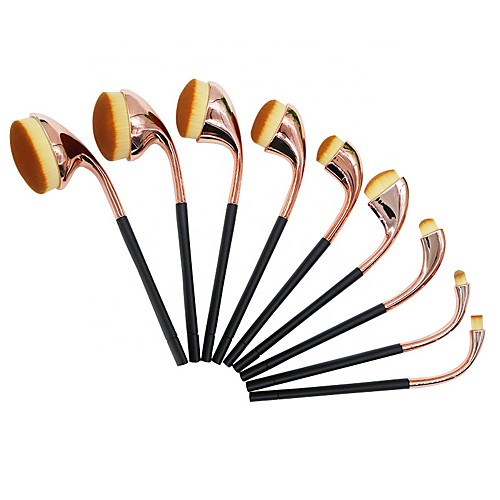 

Professional Makeup Brushes 9pcs Soft Lovely Comfy Plastic / Aluminium Alloy 7005 for Concealer & Base Powders Foundation Blush Brush Makeup Brush Lip Brush Eyeshadow Brush